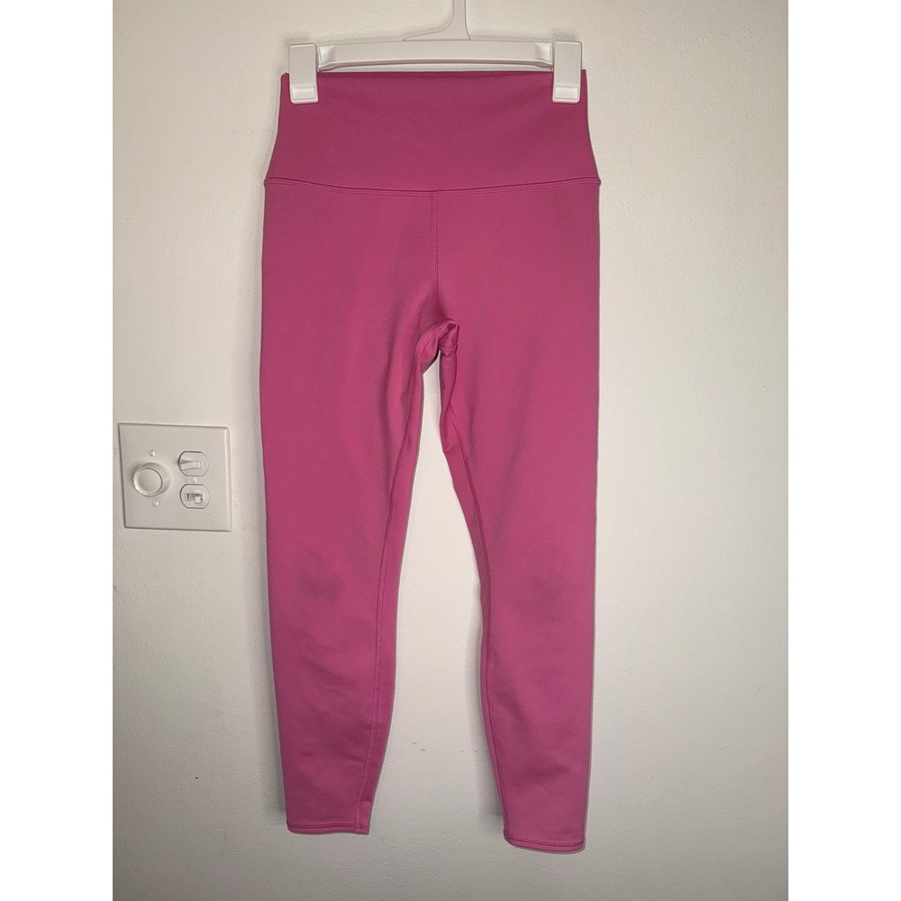 Alo Airbrush Leggings 7/8 Paradise Pink Size S